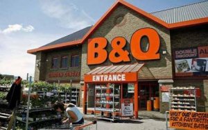 B and Q.