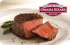 Omaha steaks.