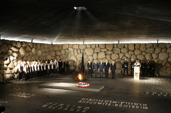 George+Bush+Visits+Yad+Vashem+Holocaust+Memorial+udBzXEE3JpMl.