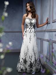 white black wedding.