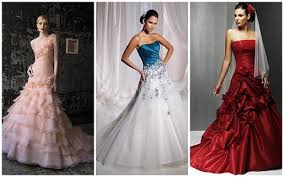 white blue wedding.