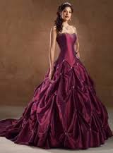 white purple wedding.